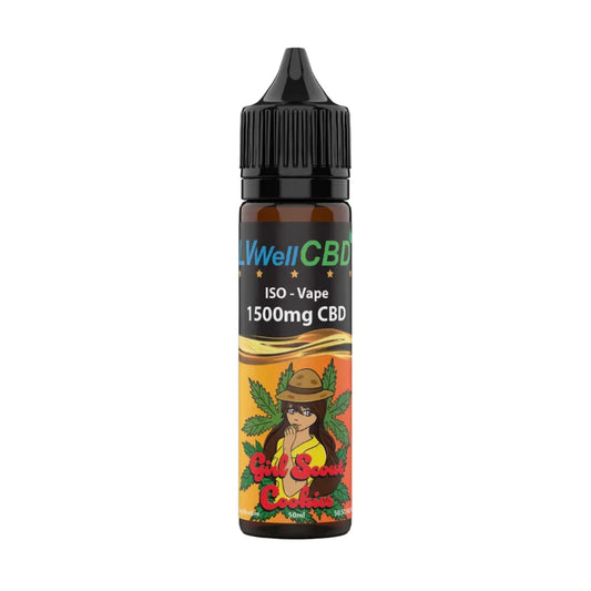 CBD Girls Scout  Vape E Liquid  50ml 1500mg