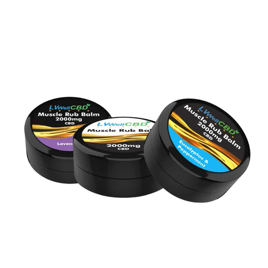 CBD Muscle Balm Eucalyptus & Peppermint 2000mg