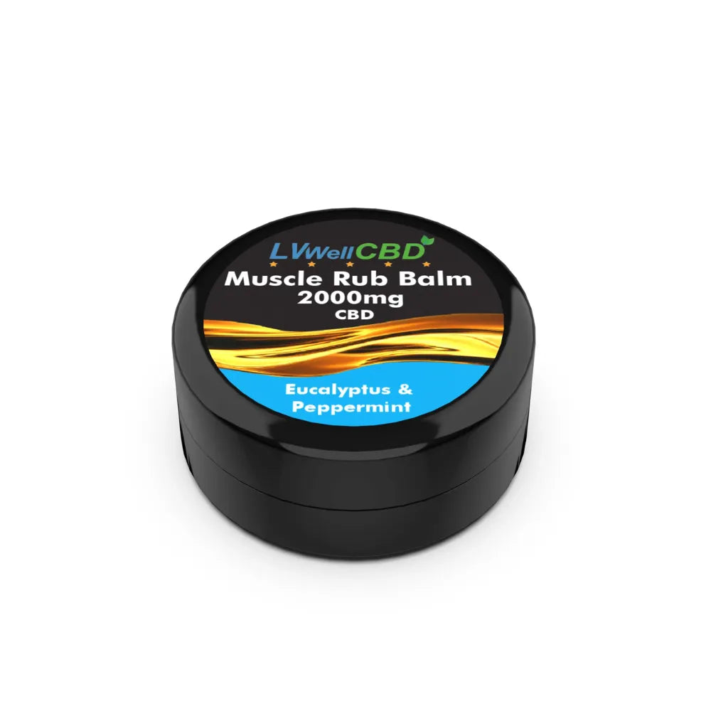 CBD Muscle Balm Eucalyptus & Peppermint 2000mg