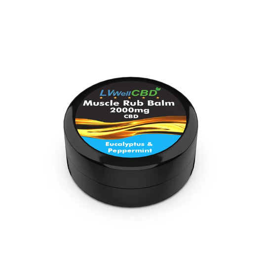 CBD Muscle Balm Eucalyptus & Peppermint 2000mg