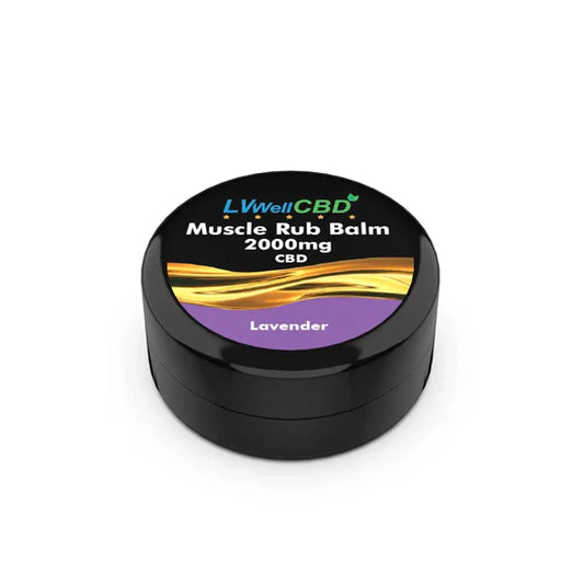 CBD Muscle Balm Lavender  2000mg