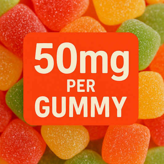 CBD Gummies Cubes Orange County 50mg each