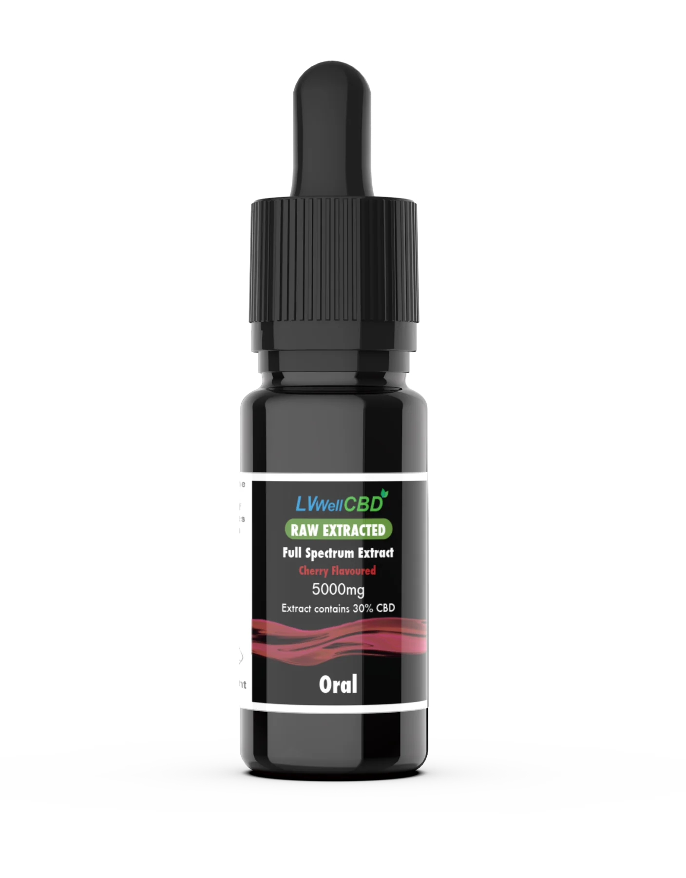 CBD 5000mg Oil Raw Cherry Flavour