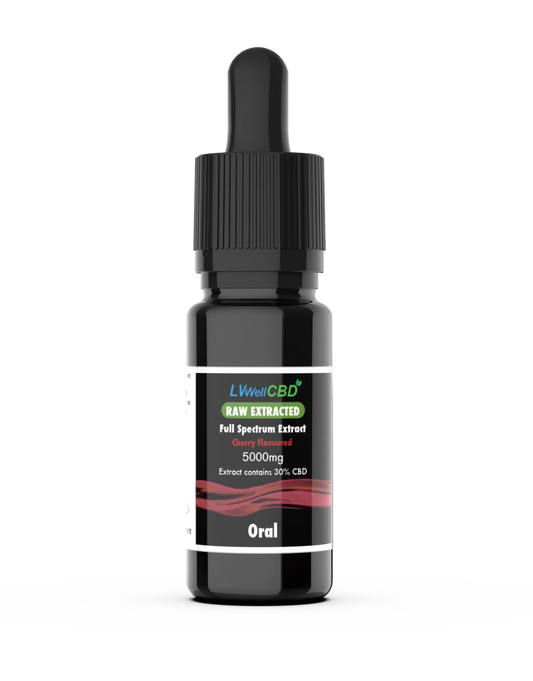 CBD 5000mg Oil Raw Cherry Flavour