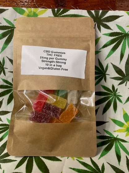 CBD Gummies Cubes Orange County 50mg each