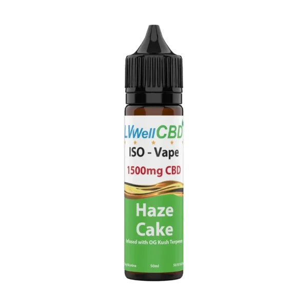 CBD Haze Cake  Vape E Liquid  50ml 1500mg