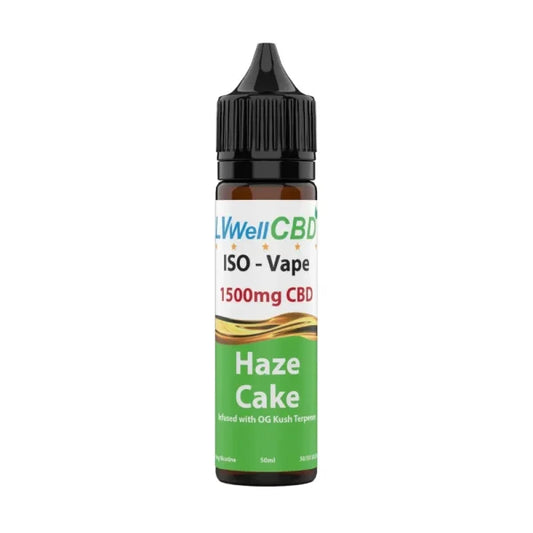 CBD Haze Cake  Vape E Liquid  50ml 1500mg