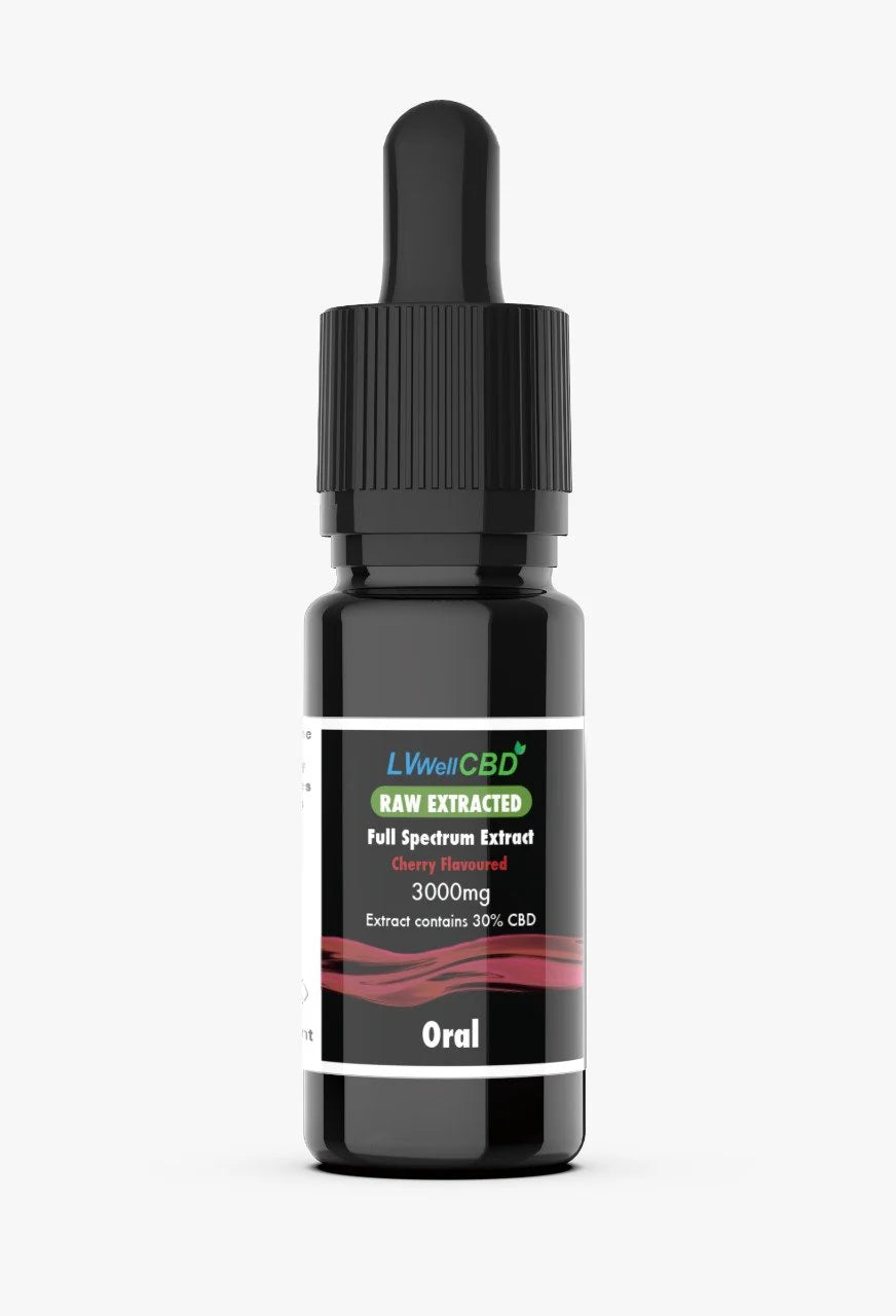 CBD 3000mg Oil Raw Cherry Flavour