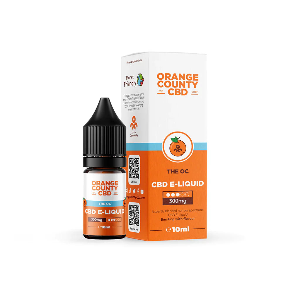 Orange County CBD The Oc 300mg E Liquid 10ml